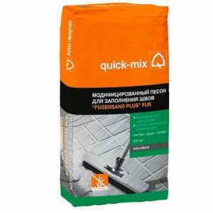 Модифицированный песок Quick-mix FUS